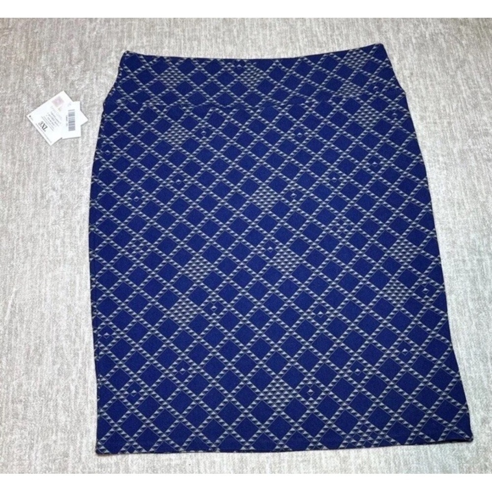 NWT Cassie Pencil Skirt Women’s XXXL 3XL Dark Blue Business Office Cute Spring